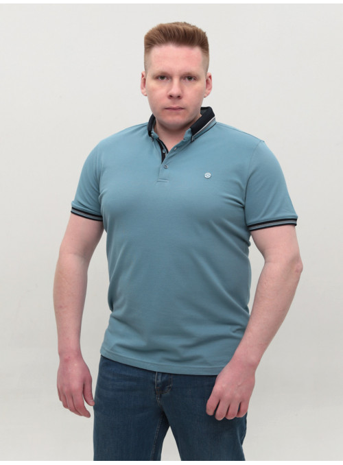 Поло мужское светло-синее...