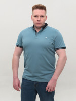 Поло чоловіче світло-синьо короткий рукав 9612-0