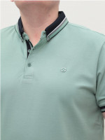 Поло чоловіче ментолове короткий рукав великі розміри 9612-B-4