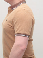 Поло чоловіче бежеве короткий рукав 9624-7