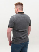 Поло чоловіче сіре короткий рукав 9624-8