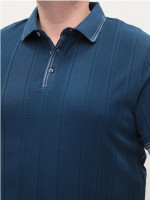 Поло чоловіче синє короткий рукав 9811-1