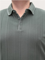 Поло мужское зеленое короткий рукав 9811-5