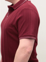 Поло мужское бордовое короткий рукав 9811-9