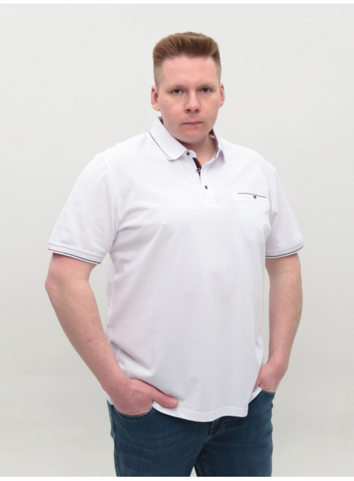Поло мужское белое...