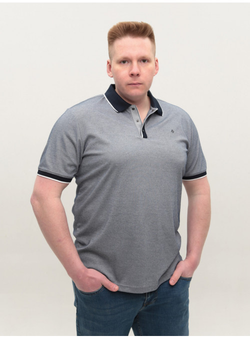 Поло мужское синее...