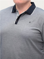 Поло чоловіче синє короткий рукав тонка 9801-2