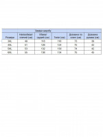Футболка мужская темно-синяя однотонная с мысом большие размеры 116-B-6-V
