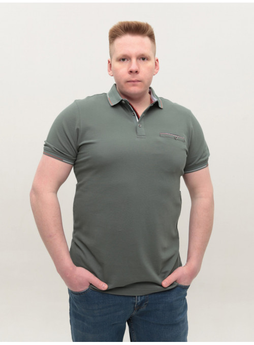 Поло мужское зеленое...