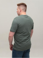 Футболка чоловіча зелена пряма 8604-5