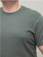 Футболка чоловіча зелена пряма 8604-5