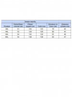 Рубашка мужская синяя льняная большие размеры 6503-B-07