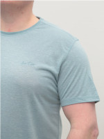 Футболка мужская бирюзовая однотонная 122-11