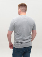 Футболка чоловіча світло-сіра бавовняна розміри 5213-B-3