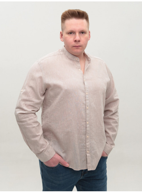 Рубашка мужская льняная...