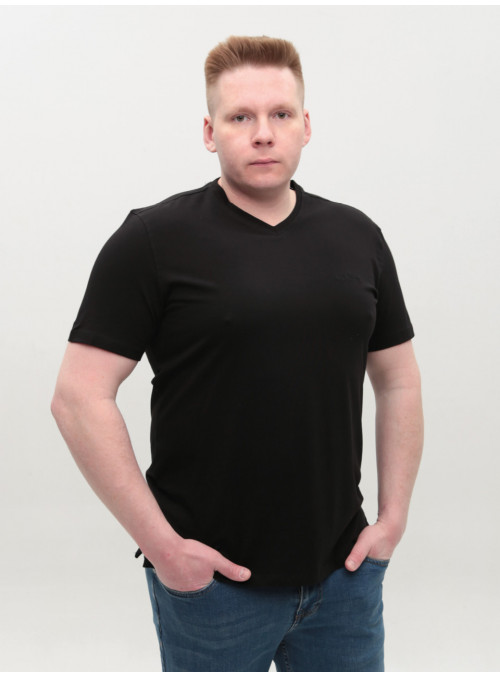 Футболка мужская черная...