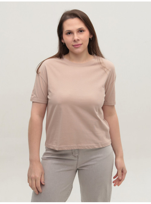 Футболка жіноча бежева...