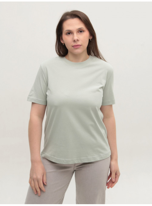 Футболка женская оливковая...