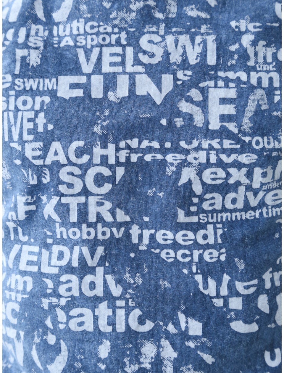 футболка JP 1103-1 син+газет  m-2xl M  